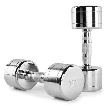 Poza cu Gantera cromată de antrenament 10 kg