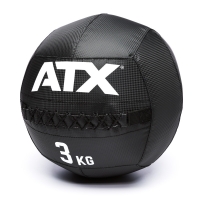 Poza cu Minge de Perete pentru Antrenament Funcțional ATX® Wall Ball PVC Carbon Look – 3 kg