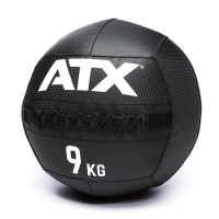 Poza cu Minge de Perete pentru Antrenament Funcțional ATX® Wall Ball PVC Carbon Look – 9 kg