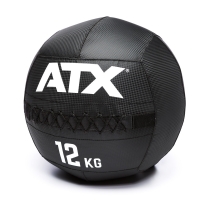 Poza cu Minge de Perete pentru Antrenament Funcțional ATX® Wall Ball PVC Carbon Look –12 kg