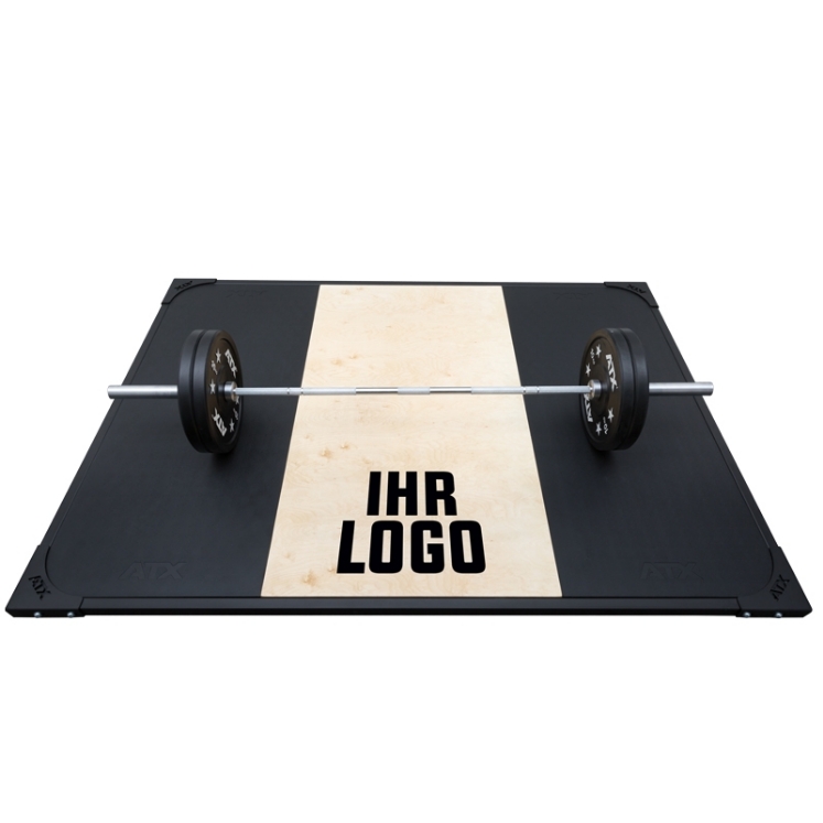 Poza cu Platforma pentru haltere ATX® 248 x 180 cm – Personalizata – Lemn Clasic