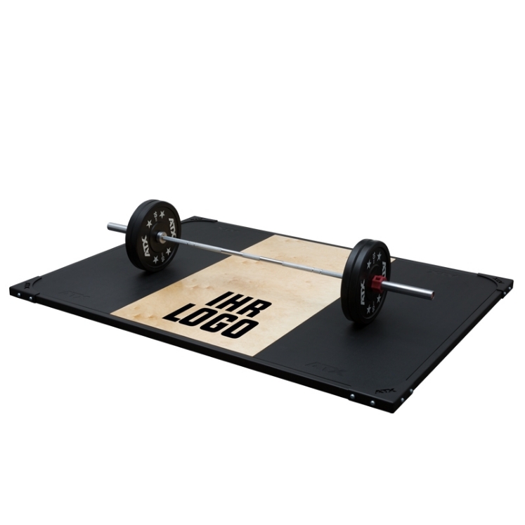 Poza cu Platforma pentru haltere ATX® 248 x 180 cm – Personalizata – Lemn Clasic