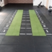 Poza cu Gymfloor - Sistem de dale din cauciuc - Placa gazon sintetic Multiplay 20 mm