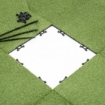 Poza cu Gymfloor Rubber Tile System - Verbinder-Frog - Conector plastic pentru plăci
