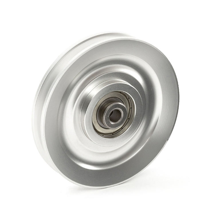 Poza cu Poulie / Rolă de ghidaj - Aluminiu Ø 115 mm