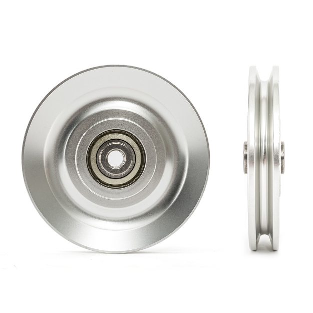 Poza cu Poulie / Rolă de ghidaj - Aluminiu Ø 115 mm