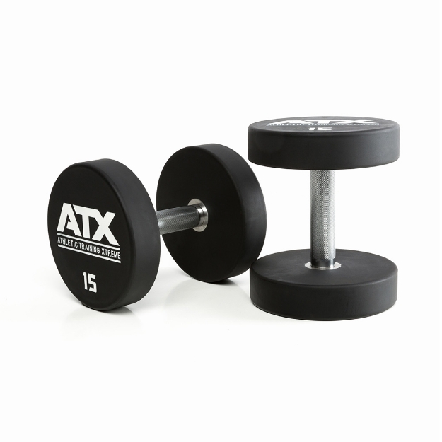 Poza cu Gantere Urethan - ATX® - 15 kg