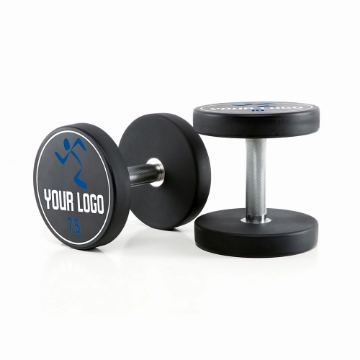 Poza cu Gantere din uretan personalizate cu logo - 7,5 kg