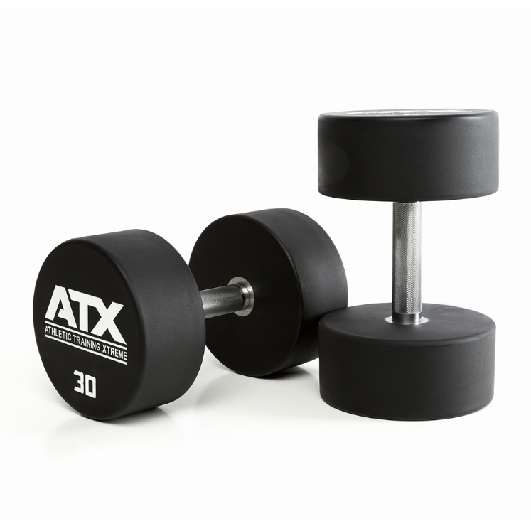 Poza cu Set gantere compacte din poliuretan ATX 5 - 40 kg
