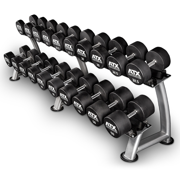 Poza cu Set gantere compacte din poliuretan - ATX® - 5 - 30 kg