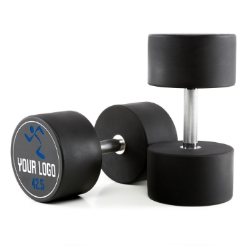 Poza cu Gantere Urethan - Logo Client - 42,5 kg