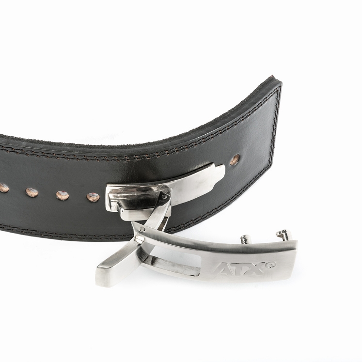 Poza cu ATX® Power Belt Clip - piele - negru (interior roșu) - mărimea XXL