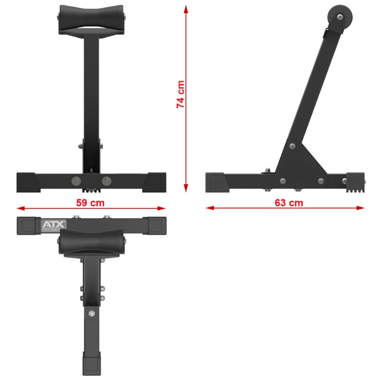 Poza cu ATX Rotation Trainer Backup - Suport pentru gantere și accesorii