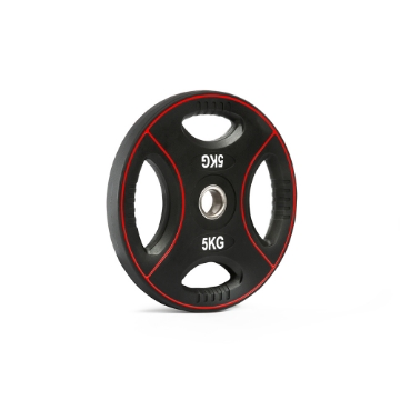 Poza cu Disc de greutăți poliuretan 4-Grip 30 mm - 5 kg