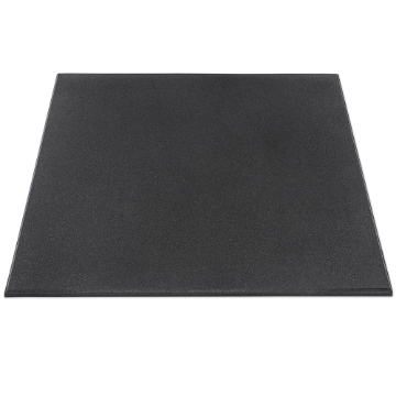 Poza cu Gymfloor® Placa de protectie pentru podea din granule - Premium Extra fina - 1000 x 1000 x 15 mm