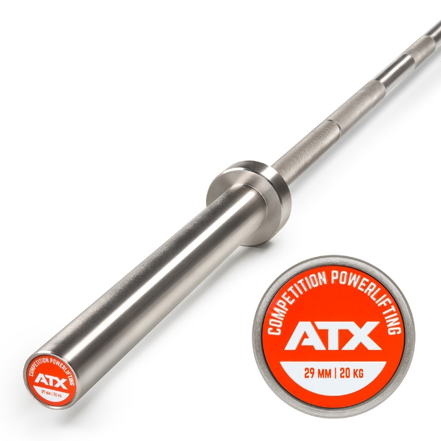 Poza cu ATX Competition Powerlifting Bar / Bara pentru powerlifting ATX