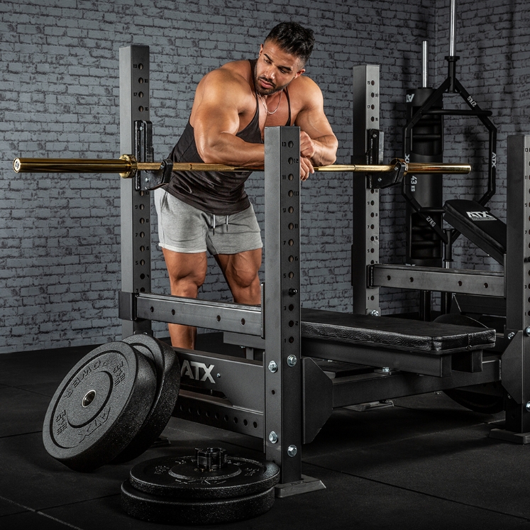 Poza cu ATX - Bara de Powerlifting Auriu 215K +700kg