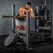 Poza cu Bară Olimpică ATX® The Golden Powerlifting 220 cm – 20 kg, 700 kg, 215K PSI