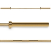Poza cu Bară Olimpică ATX® The Golden Powerlifting 220 cm – 20 kg, 700 kg, 215K PSI