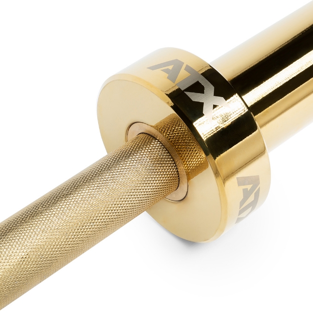 Poza cu ATX - Bara de Powerlifting Auriu 215K +700kg