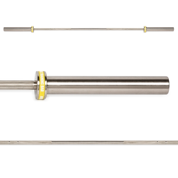 Poza cu ATX Training Bar 200 cm - 15 kg - bara olimpica multifunctionala pentru antrenament