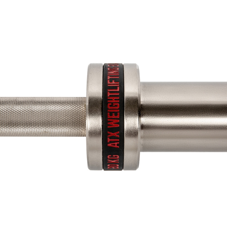 Poza cu ATX Weightlifting Training Bar 20 kg crom