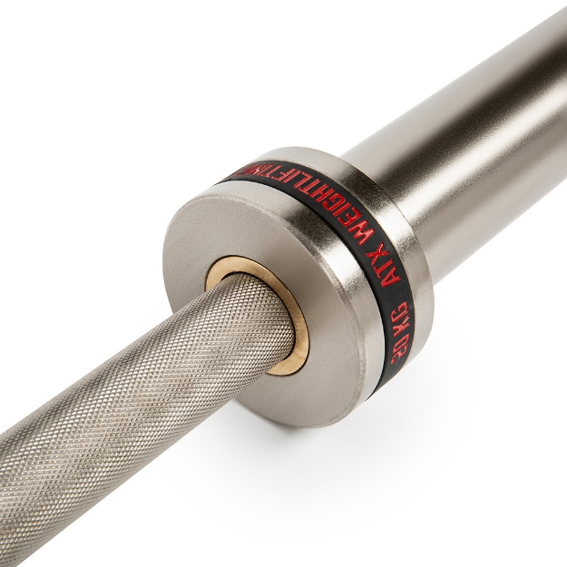 Poza cu ATX Weightlifting Training Bar 20 kg crom