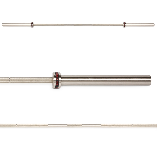 Poza cu ATX Weightlifting Training Bar 20 kg crom