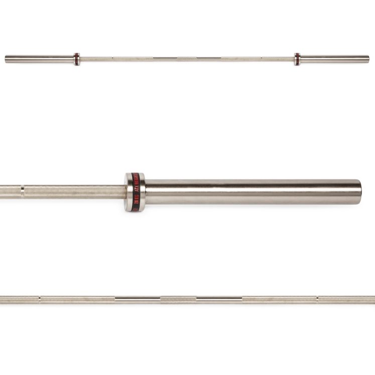 Poza cu ATX Weightlifting Training Bar 20 kg crom