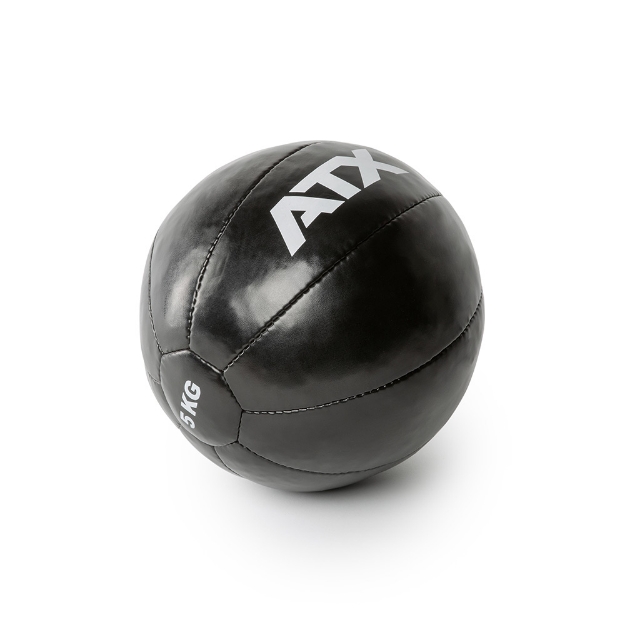 Poza cu ATX Medizinball Classic - piele sintetica - 5 kg