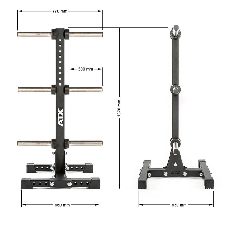 Poza cu ATX® Suport pentru discuri - Suport pentru greutati Ø 50 mm