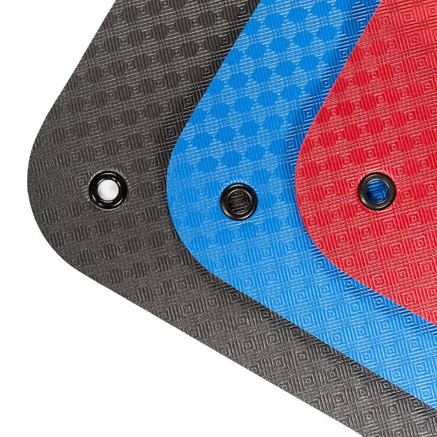 Poza cu Saltea profesionala de gimnastica Gymfloor neagra 180 x 65 x 0,8 cm - Fabricata in Germania