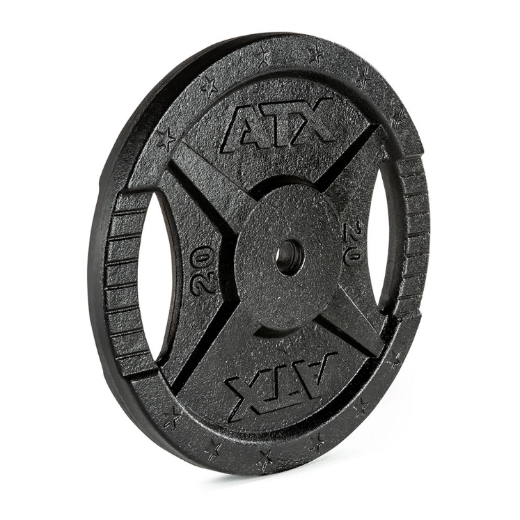 Poza cu ATX 2-Grip - Disc de greutati din fonta 30 mm - 20 kg