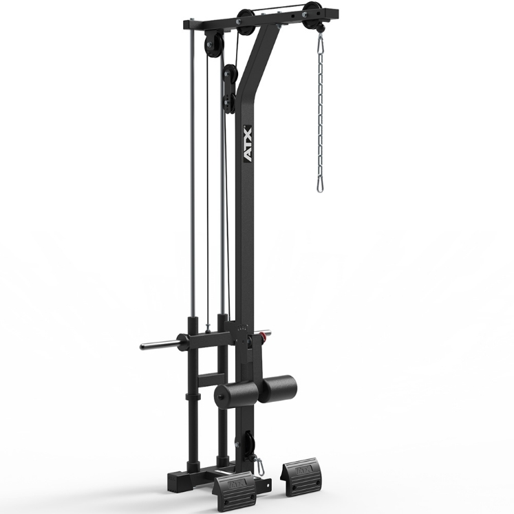 Poza cu ATX Lat Pulldown & Low Row LTO-650 Plate Load – Extensie pentru Half Rack și Multipresă