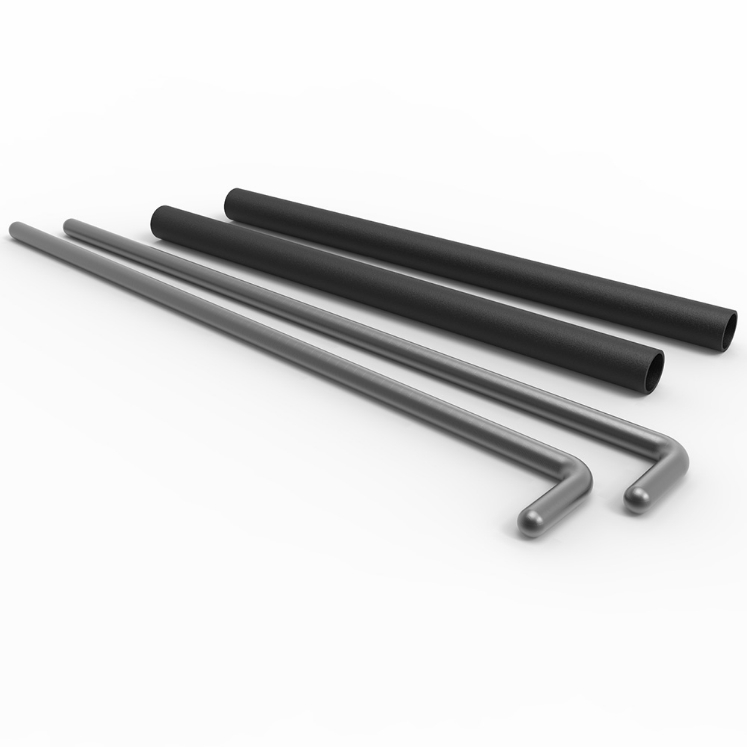 Poza cu ATX Pin Pipe Safety - Suporti de Siguranta Notablagen 500 - 60 cm / Pereche
