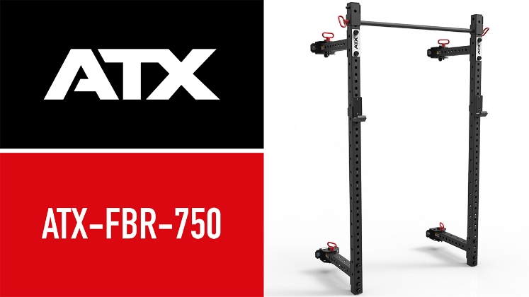Poza cu ATX® Fold Back Rack Half Rack 750 - pliabil