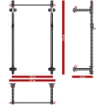 Poza cu ATX® Fold Back Rack Half Rack 750 - pliabil