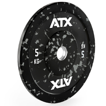 Poza cu ATX Color Splash Bumper Plate 5 kg gri