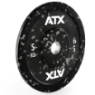 Poza cu ATX Color Splash Bumper Plate 5 kg gri