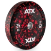 Poza cu ATX® Color Splash Bumper Plate 25 kg rosu