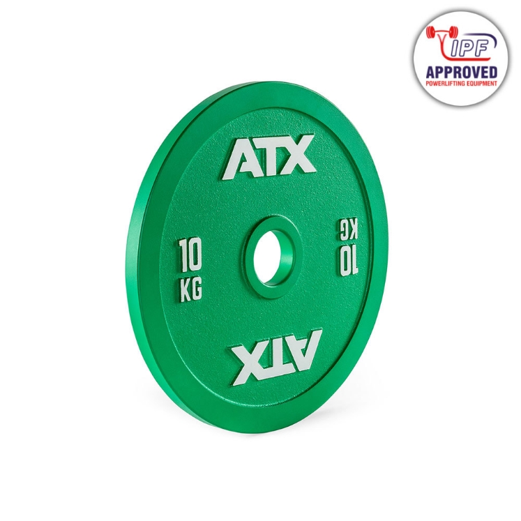 Poza cu ATX Calibrated Steel Plate RL 10 kg Verde