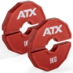 Poza cu ATX Add-On Flex Plate - Greutate flexibila suplimentara 2 x 1 kg rosu