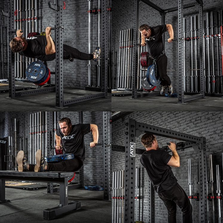 Poza cu ATX® Squat - Manere Multiple