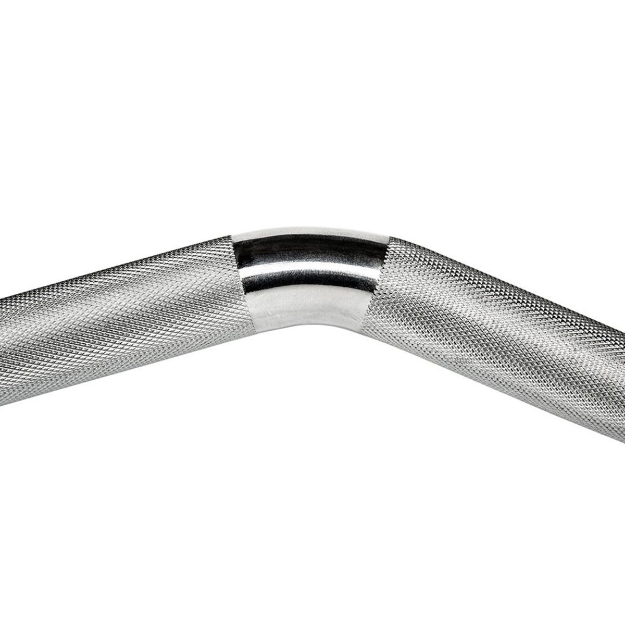 Poza cu Bară EZ din Cauciuc - Logo Personalizat - 32.5 kg