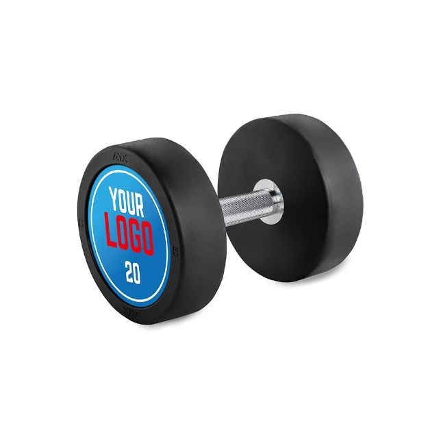 Poza cu Gantera cauciucata 20.0 kg ATX