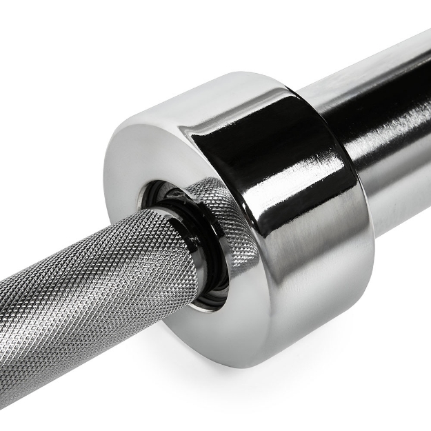 Poza cu Bară cu discuri Classic - 220 cm - 20 kg - cu rulmenți cu ace și bile - Athletic Series