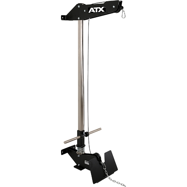 Poza cu ATX Lat Pull Wall Plate Load 30 mm – Stație Profesională pentru Tracțiuni la Helcometru cu Montaj pe Perete