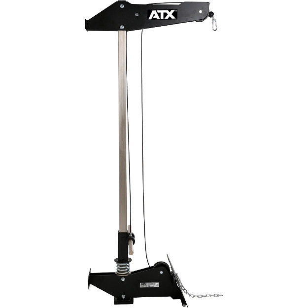 Poza cu ATX Lat Pull Wall Plate Load 30 mm – Stație Profesională pentru Tracțiuni la Helcometru cu Montaj pe Perete