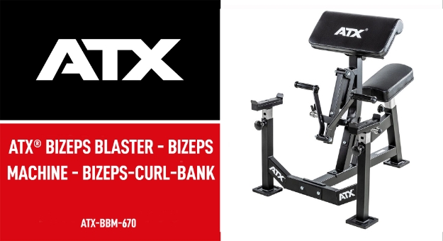 Poza cu ATX Bizeps Blaster - Masina pentru Biceps - Banca pentru Biceps Curl