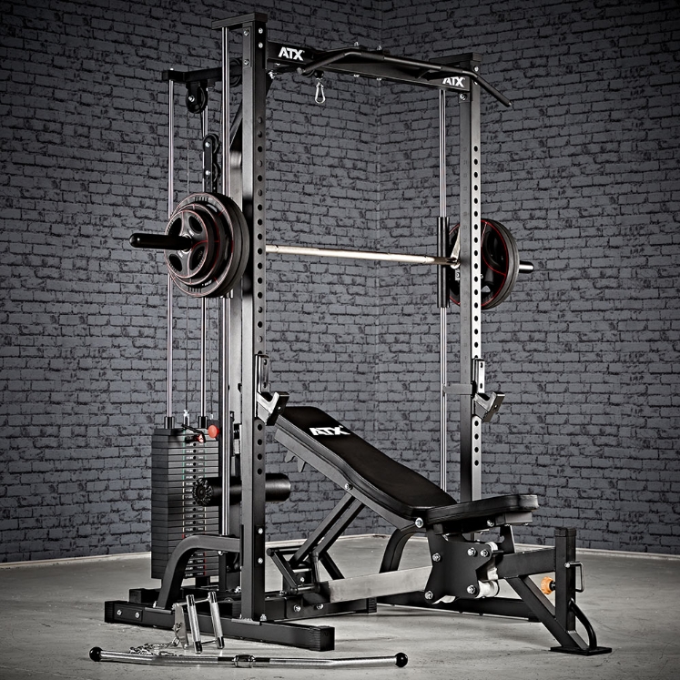 Poza cu ATX® - Multipresa cu aparat pentru tracțiuni spate, 115 kg greutăți pe stivă